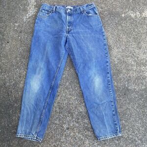 Levi's Women's Size 16 M 550 Classic Relaxed Fit Tapered Leg Blue Jean 34x30